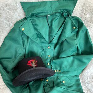 Men's Wizard of OZ costume - Jacket & Hat, GUC